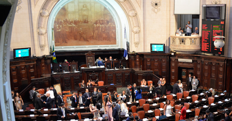 Plenário da Alerj - Assembléia Legislativa do Estado do Rio de Janeiro - Foto: Richard Souza / AN