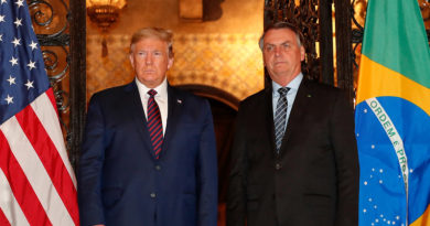 Presidente da República Jair Bolsonaro acompanhado do Senhor Presidente dos Estados Unidos Donald Trump. Foto: Alan Santos / PR