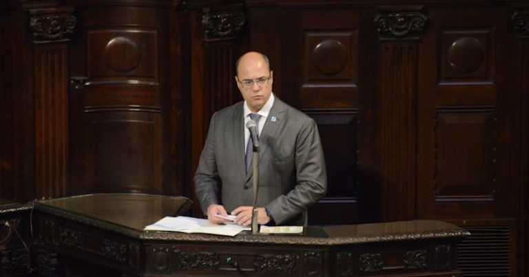Wilson Witzel na ALERJ