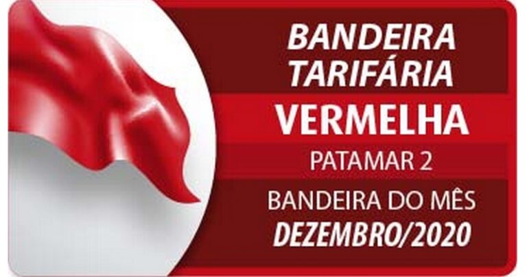 Bandeira Tarifária Vermelha Patamar 2