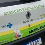 Carro da Atenção Básica à Saúde da Prefeitura de Araruama