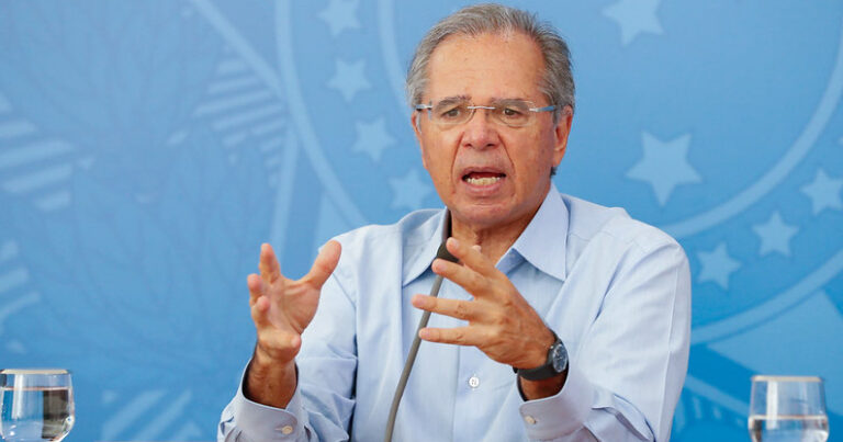 Palavras do Ministro da Economia Paulo Guedes.