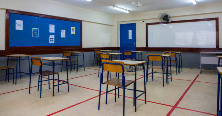 Sala de aula - Foto de Moskow - GovRJ