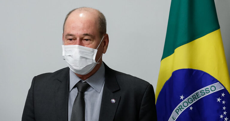 Fernando Azevedo, Ministro de Estado da Defesa (videoconferência). Foto de Clauber Cleber Caetano PR