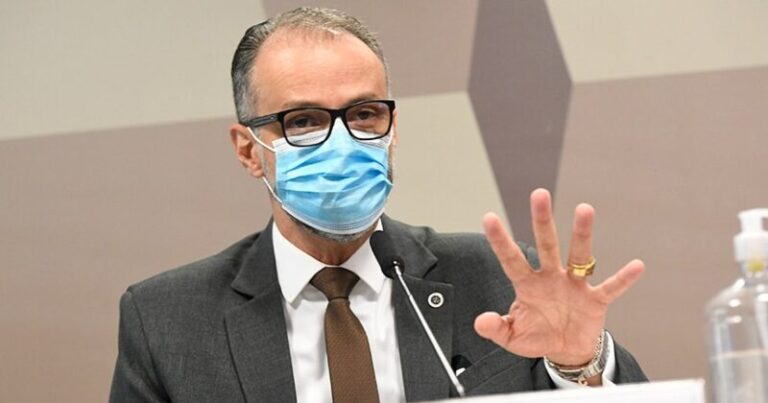 Antonio Barra Torres, diretor-presidente da Anvisa - Foto Jefferson Rudy Agência Senado