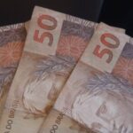 Dinheiro - Notas de R$ 50,00 Reais