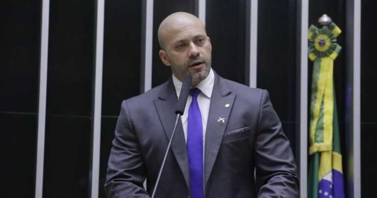 deputado Daniel Silveira - Foto de Paulo Sérgio - Câmara dos Deputados