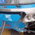 acidente com BRT perto do Mercadão- Foto de Divulgação - MOBI-Rio