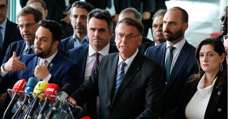 Pronunciamento do Presidente Jair Bolsonaro - Foto de Isac Nóbrega-PR