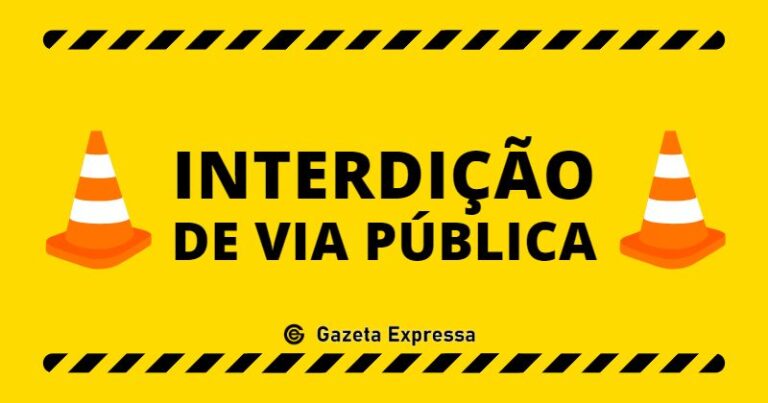 interdição de via