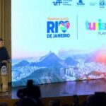 Sávio Neves no lançamento da campanha Apaixone-se pelo Rio