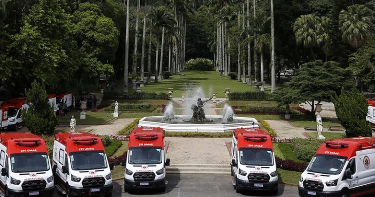 nova frota de ambulâncias do Samu´para a capital 1 - Fotos Luis Alvarenga