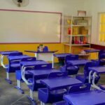 Sala de aula sem alunos e sem professor - escola - foto de Richard Souza AEF