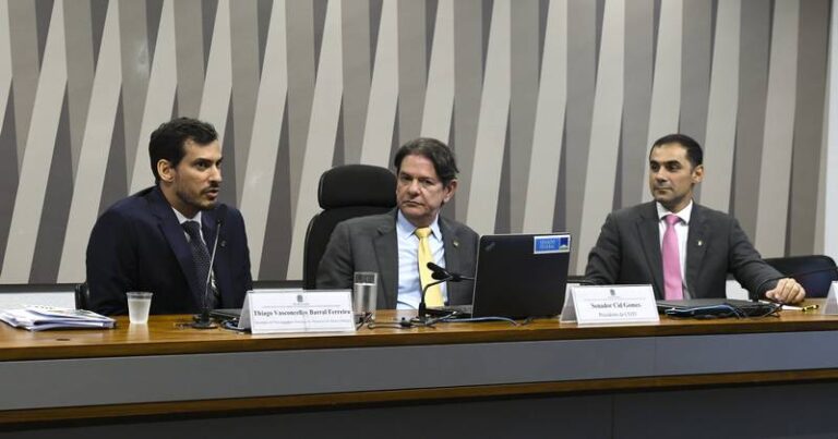 Thiago Vasconcellos Barral Ferreira, Cid Gomes (PDT-CE), André Luiz Campos de Andrade