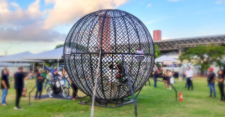 Brasil Moto Experience 2023 globo da morte 2