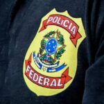 Polícia Federal close camisa PF
