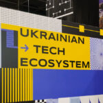 Stand da Ucrânia na Web Summit 2023