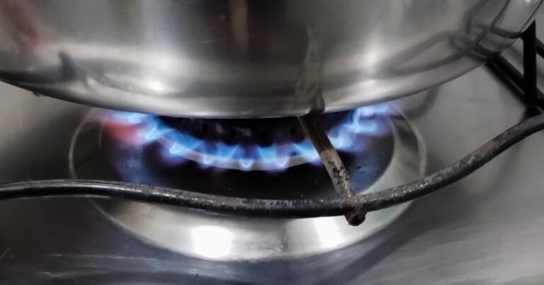 foca de fogão gás de cozinha GLP gás natural