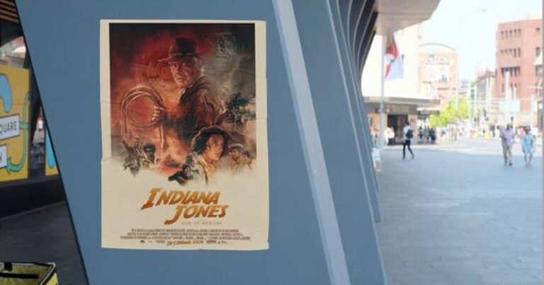 poster de Indiana Jones 2023