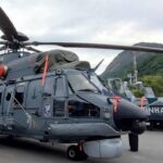 Helicóptero UH-15 Super Cougar da Marinha - Foto de Aline - Gazeta Expressa