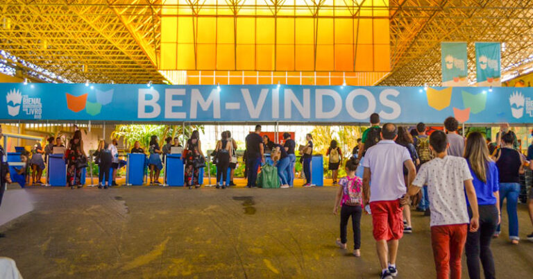entrada da Bienal do Livro Rio 2019