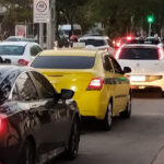 trânsito carros