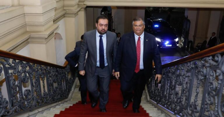 Cláudio Castro e Flávio Dino