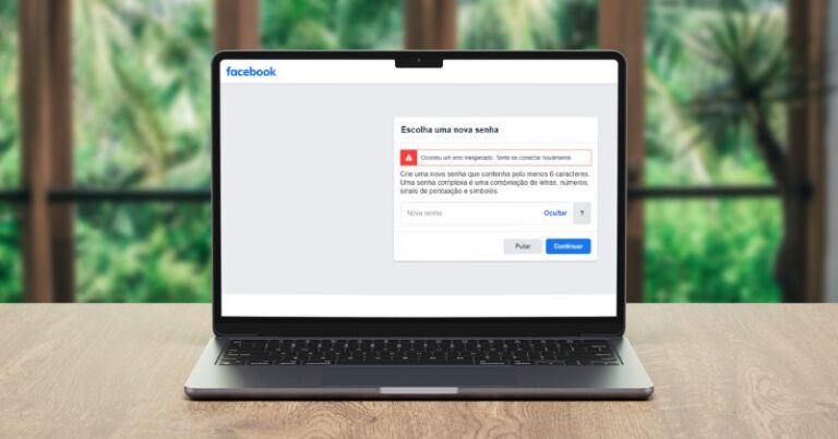 facebook fora do ar