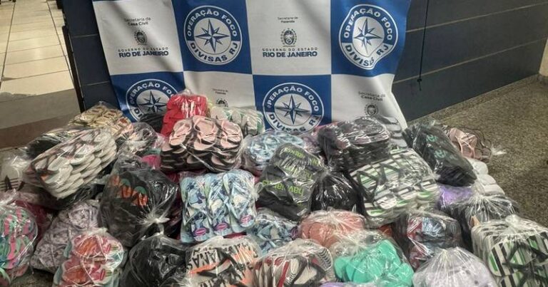 havaianas com suspeita de falsificação
