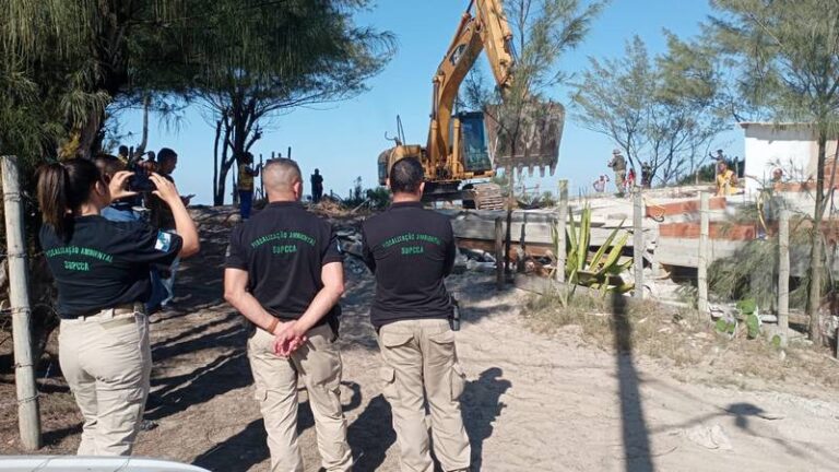Secretaria de Estado do Ambiente e Sustentabilidade em Arraial do Cabo