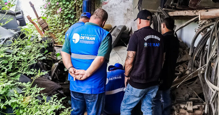 Operação Desmonte em Araruama - Detran em Araruama