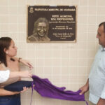 Hotel Municipal dos Professores - placa