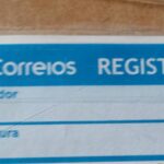 encomenda registrada dos Correios