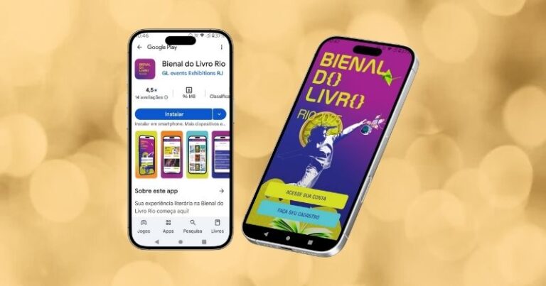 app bienal do livro rio