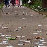 rua suja sujeira lixo