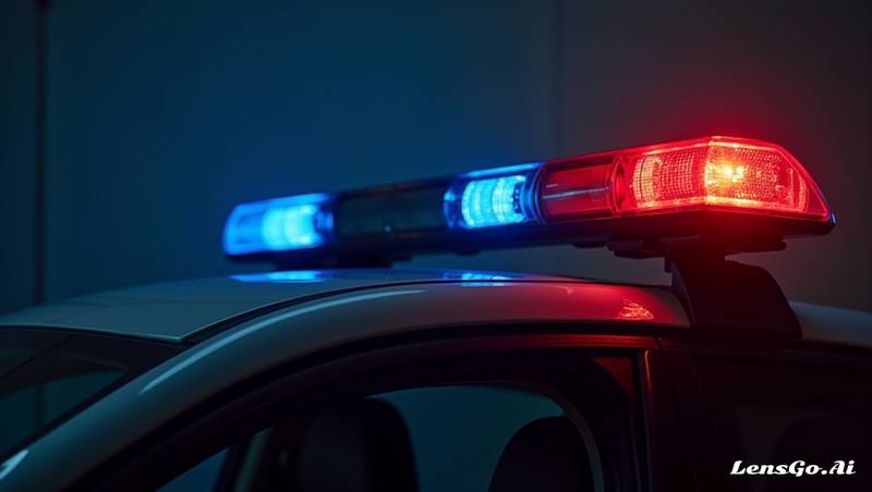 Giroscópio carro de polícia policia segurança