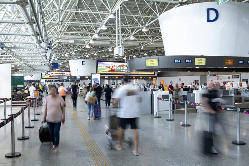 Movimentaçã de Passageiros Aeroporto RIOgaleão GIG