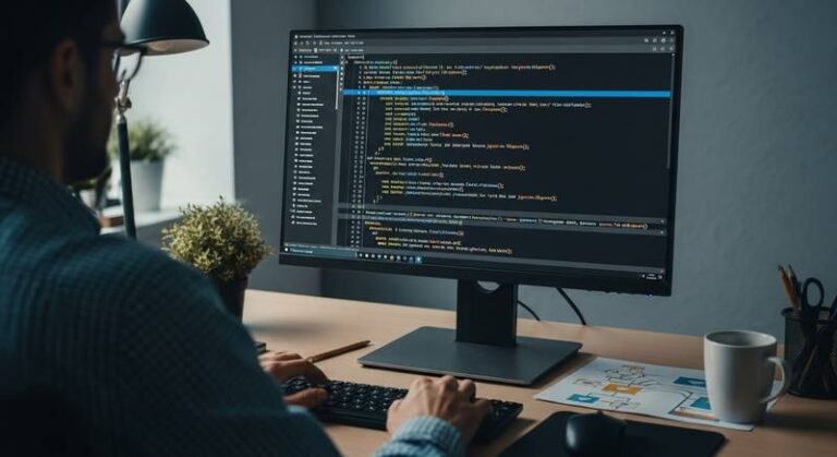 computador programação programando