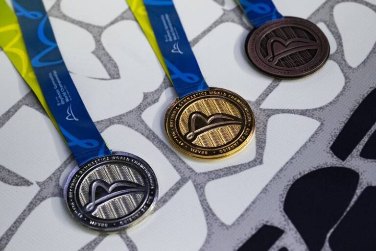 Medalhas Ginástica Rítmica - Foto Ivan Carvalho CBG