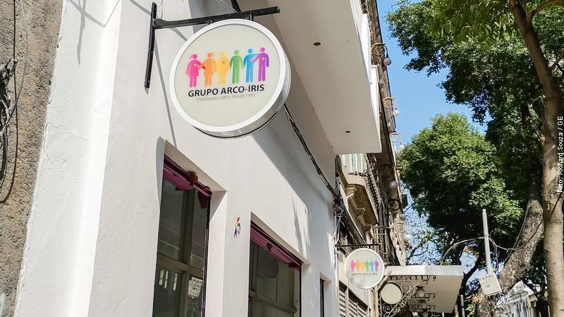 Sede do Grupo Arco-Íris, ONG LGBTQIAPN+ do RJ