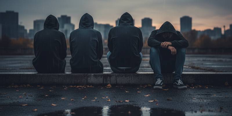 jovens tristes
