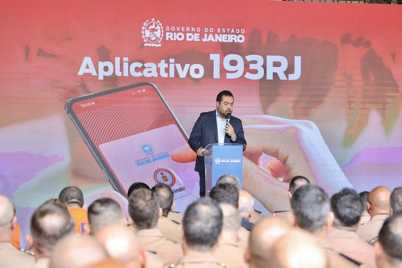 Aplicativo 193RJ - Foto de Rogério Santana - Gov RJ