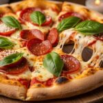 Pizza servida