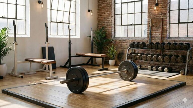 academia levantamento de pesos