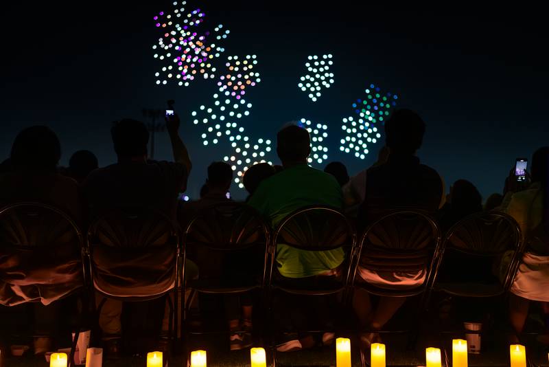 Droneart Show = Foto de Pablo Cosmen Herradon