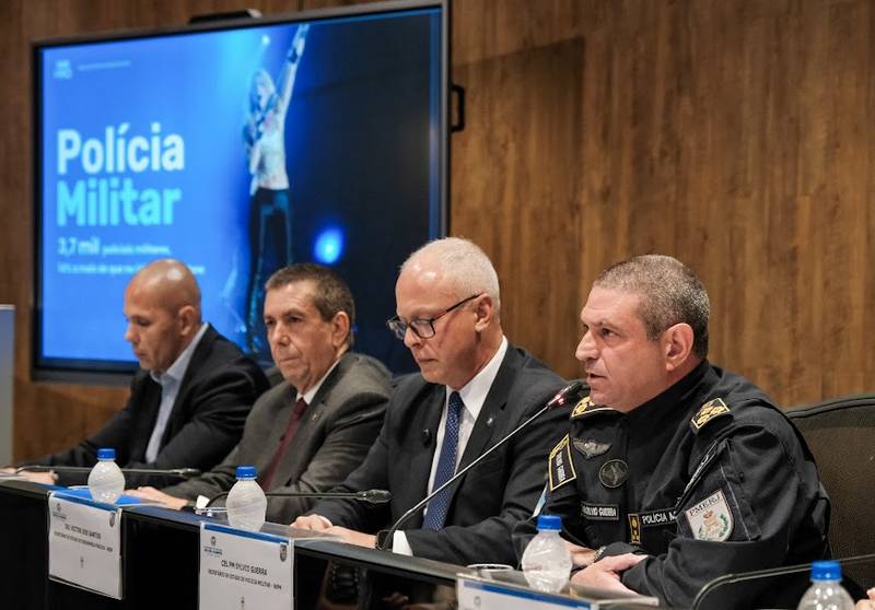 Esquema de Segurança para show da Shakira no Rio