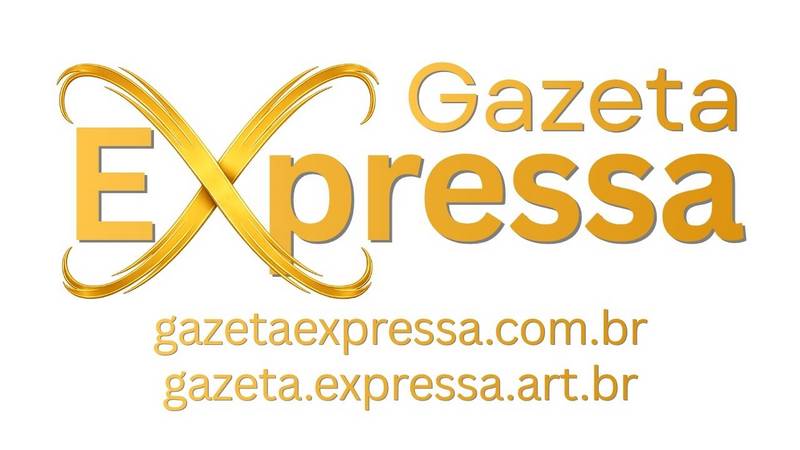Logo Gazeta Expressa GE 2026 fundo branco com sites 800