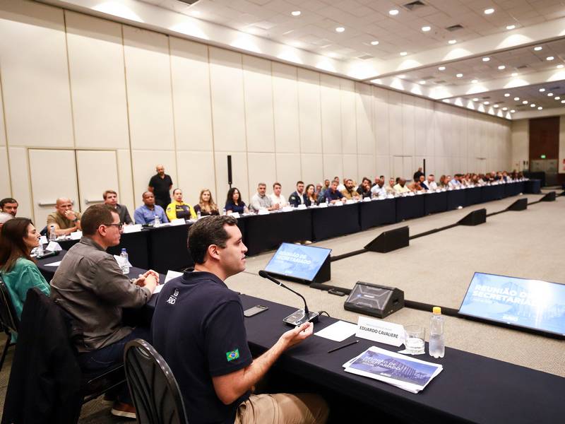 Reunião de Secretários - Eduardo Cavaliere